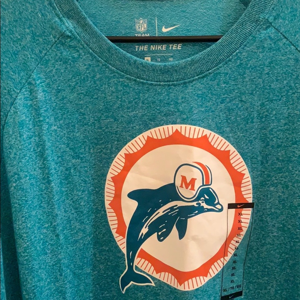 Miami Dolphins Nike NFL Tee - Long Sleeves *New XL